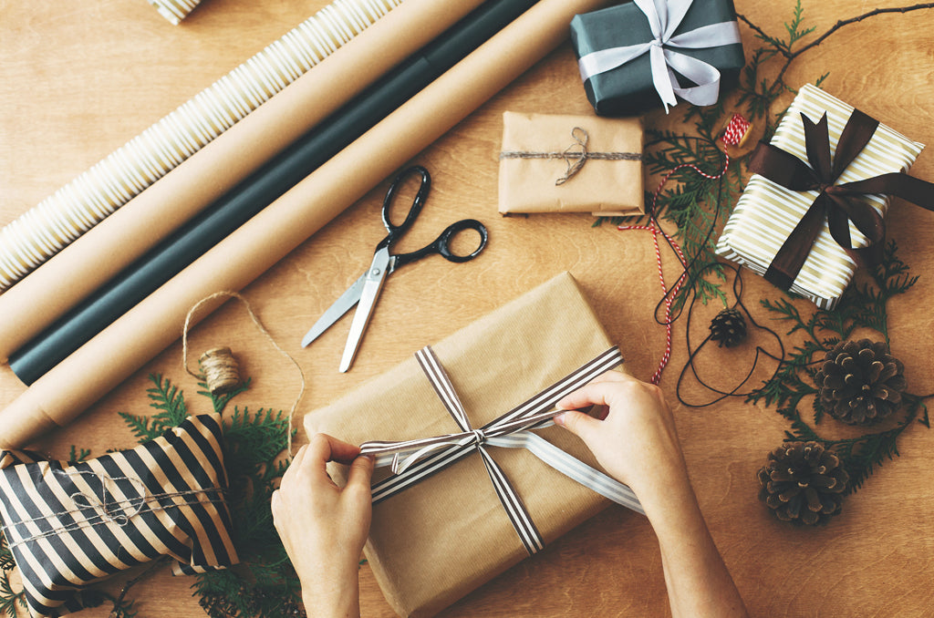 Beautifully wrapped Pizuna gift boxes illustrating regifting etiquette ideas
