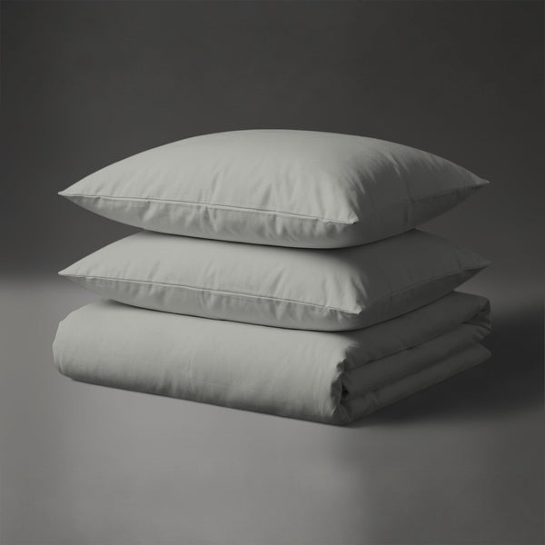 Perkal Bettbezug-Set aus 100% Baumwolle