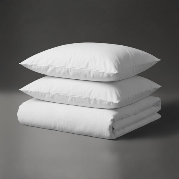 Perkal Bettbezug-Set aus 100% Baumwolle