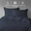 Perkal Bettbezug-Set aus 100% Baumwolle