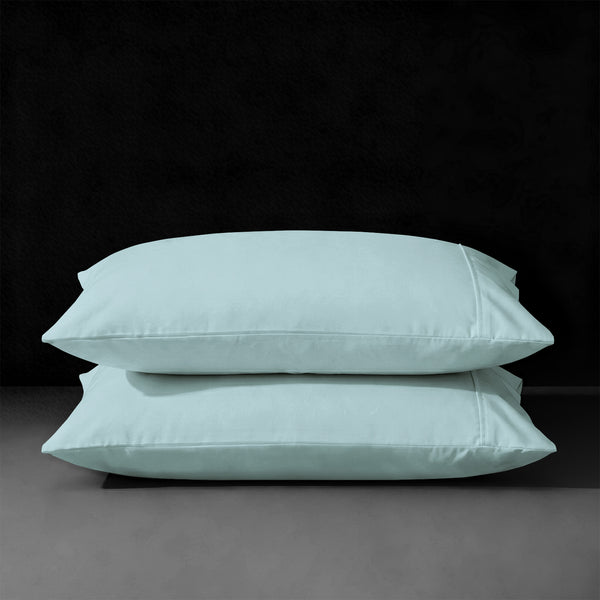 Premium 400 Thread Count 100% Cotton Pillow Envelope Cases (2 PC)