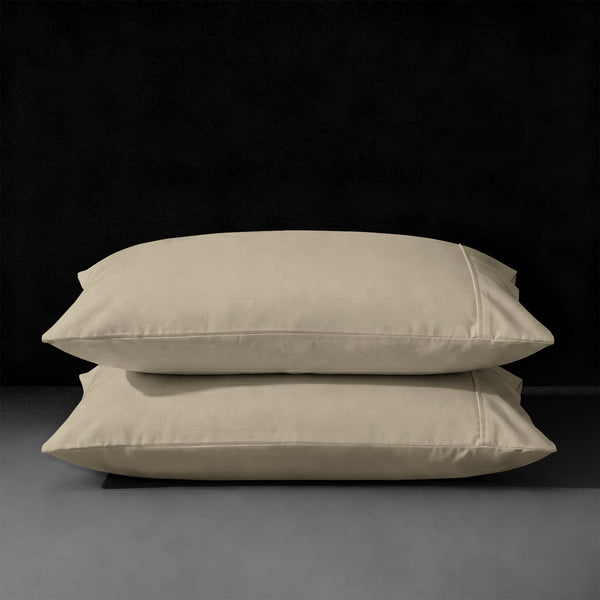 Premium 400 Thread Count 100% Cotton Pillow Envelope Cases (2 PC)