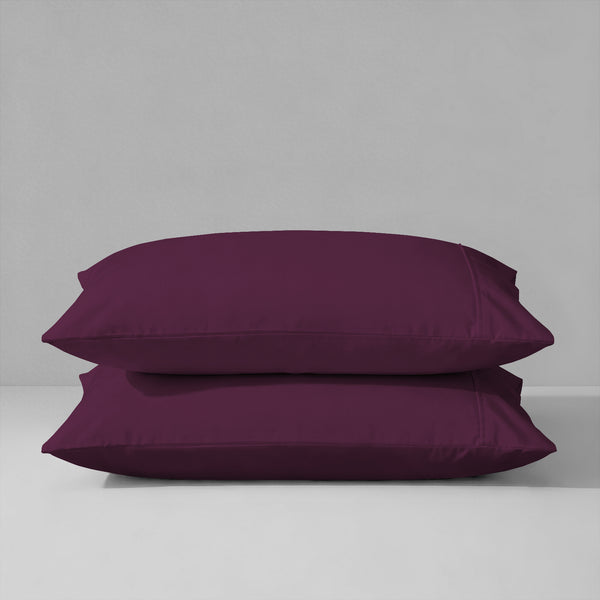 Premium 400 Thread Count 100% Cotton Pillow Envelope Cases (2 PC)