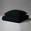 Luxus Bettbezug-Set mit 800 Fadenzahl aus 100% Baumwolle - AT - 140x200 + 1 x 70x90 - Black