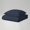 Luxus Bettbezug-Set mit 800 Fadenzahl aus 100% Baumwolle - AT - 140x200 + 1 x 70x90 - Dark Blue