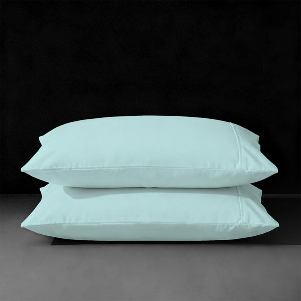 Premium 400 Thread Count 100% Cotton Pillow Envelope Cases (2 PC)