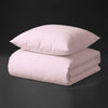 Luxus Bettbezug-Set mit 800 Fadenzahl aus 100% Baumwolle - DE - 155x220 + 1 x 80x80 - Dark Grey