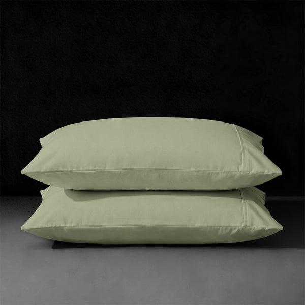Premium 400 Thread Count 100% Cotton Pillow Envelope Cases (2 PC)