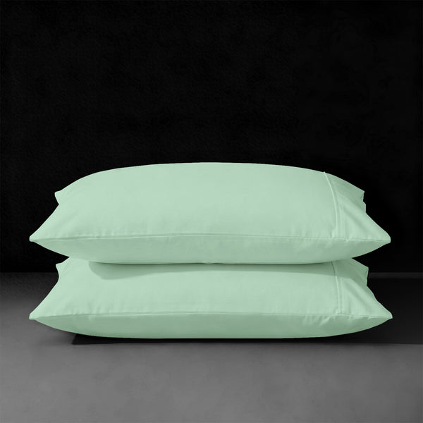 Premium 400 Thread Count 100% Cotton Pillow Envelope Cases (2 PC)