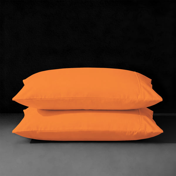 Premium 400 Thread Count 100% Cotton Pillow Envelope Cases (2 PC)