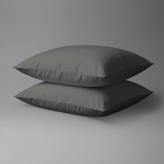 2 tlg. Kissenbezüge - 70 x 90 cm - Pearl Grey