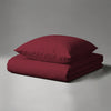 Luxus Bettbezug-Set mit 800 Fadenzahl aus 100% Baumwolle - AT - 140x200 + 1 x 70x90 - Rio Red