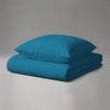 Luxus Bettbezug-Set mit 800 Fadenzahl aus 100% Baumwolle - AT - 140x200 + 1 x 70x90 - Sapphire Blue