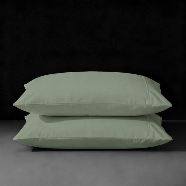 Premium 400 Thread Count 100% Cotton Pillow Envelope Cases (2 PC)