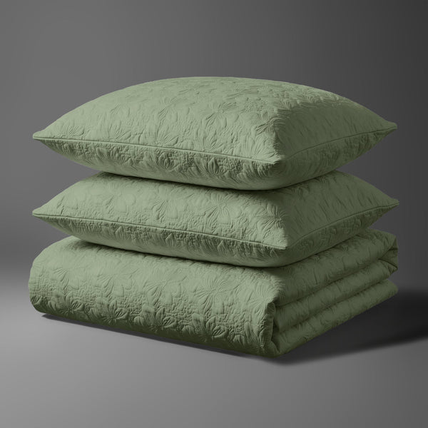 Premium 400 Thread Count 100% Cotton Quilted Bedspread