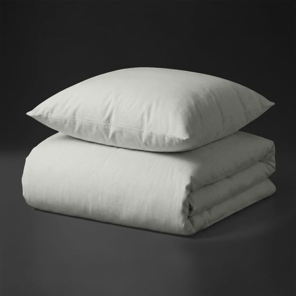 Luxus Bettbezug-Set mit 800 Fadenzahl aus 100% Baumwolle - DE - 155x220 + 1 x 80x80 - Sea Foam