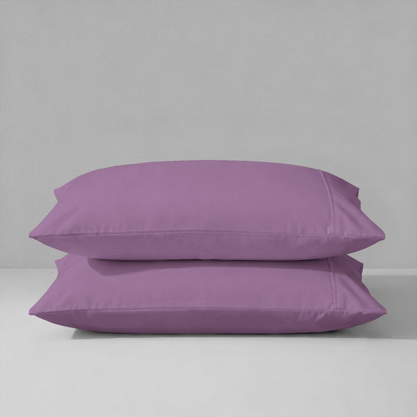 Premium 400 Thread Count 100% Cotton Pillow Envelope Cases (2 PC)