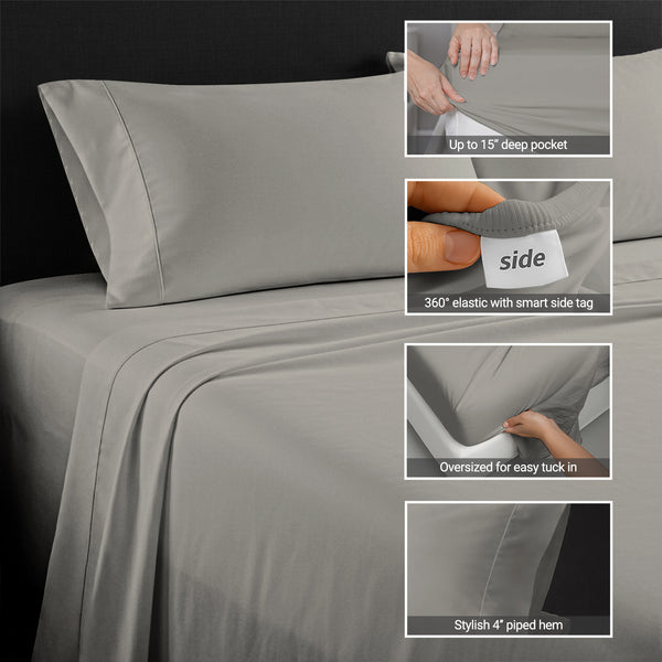 Premium 400 Thread Count 100% Cotton Sheet Set