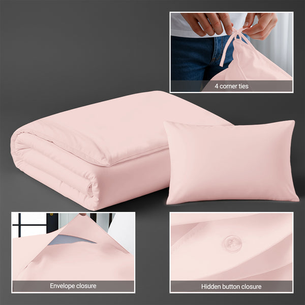 Premium 400 Thread Count 100% Cotton Crib Duvet Cover Set