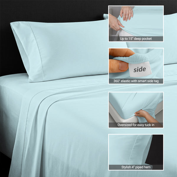 Royale 1000 Thread Count 100% Cotton Sheet Set