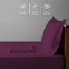 Premium 400 Thread Count 100% Cotton Bed Sheet Set