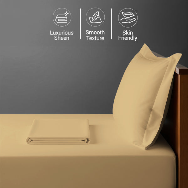 Premium 400 Thread Count 100% Cotton Bed Sheet Set