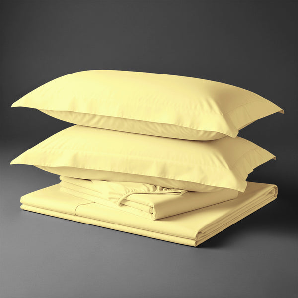 Premium 400 Thread Count 100% Cotton Bed Sheet Set