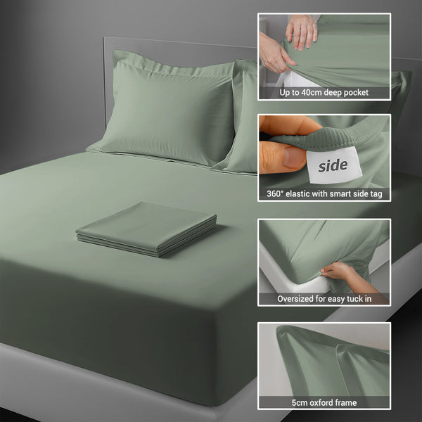 Percale 100% Cotton Sheet Set