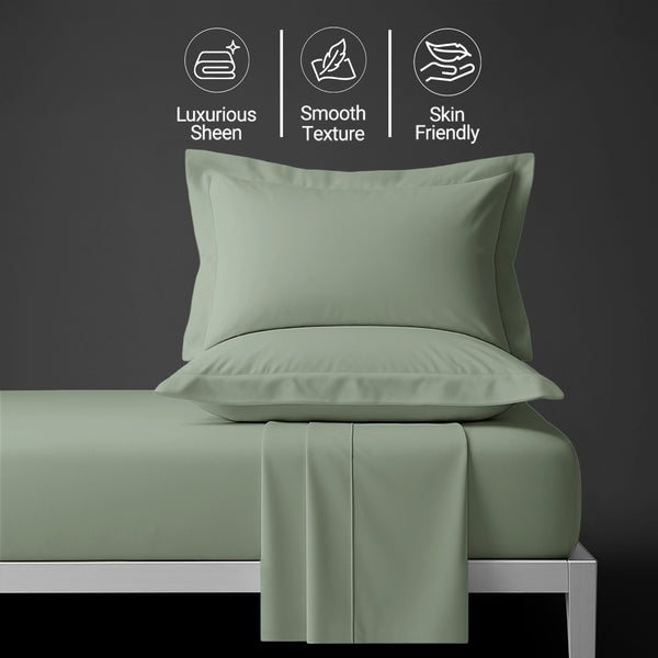 Premium 400 Thread Count 100% Cotton Bed Sheet Set