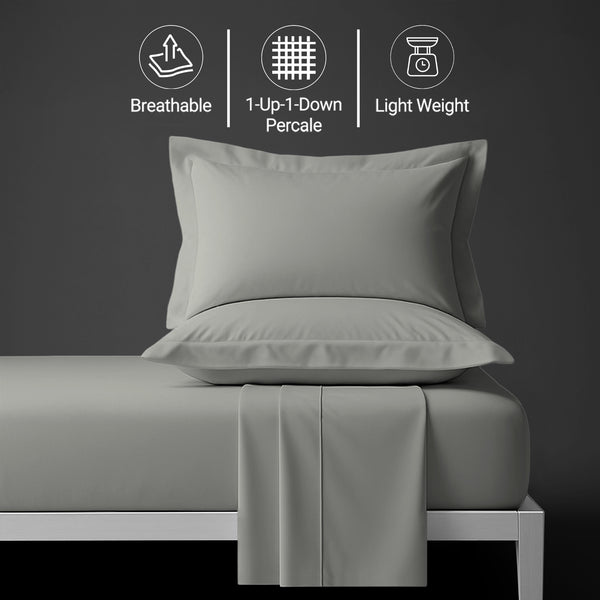 Percale 100% Cotton Sheet Set
