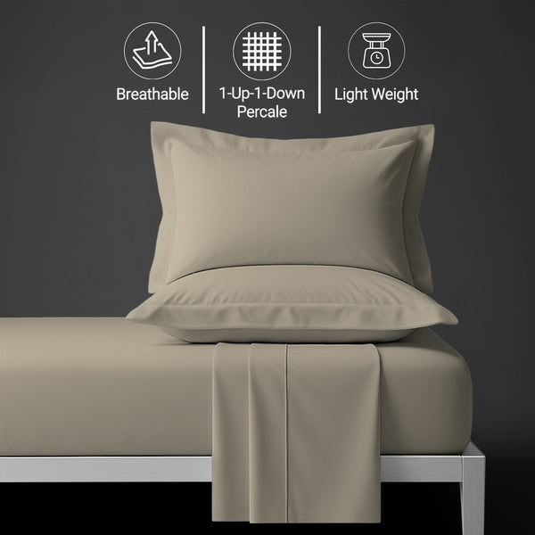 Percale 100% Cotton Sheet Set