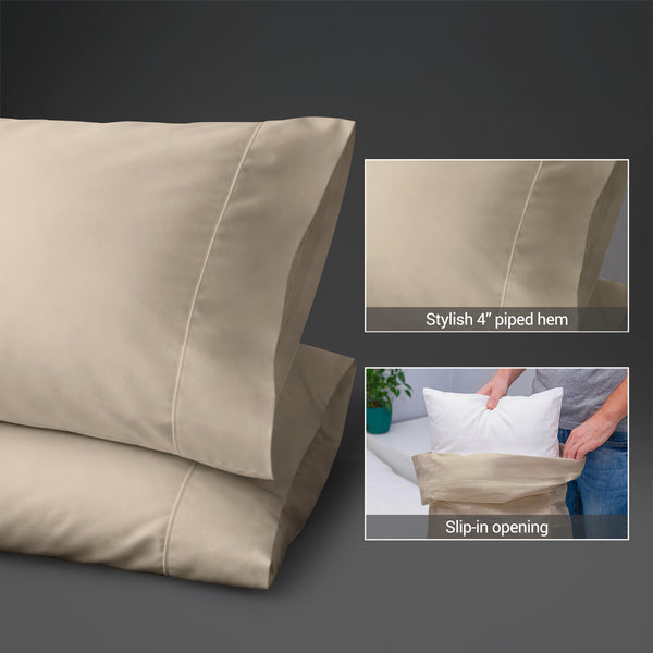 Premium 400 Thread Count 100% Cotton Pillowcases