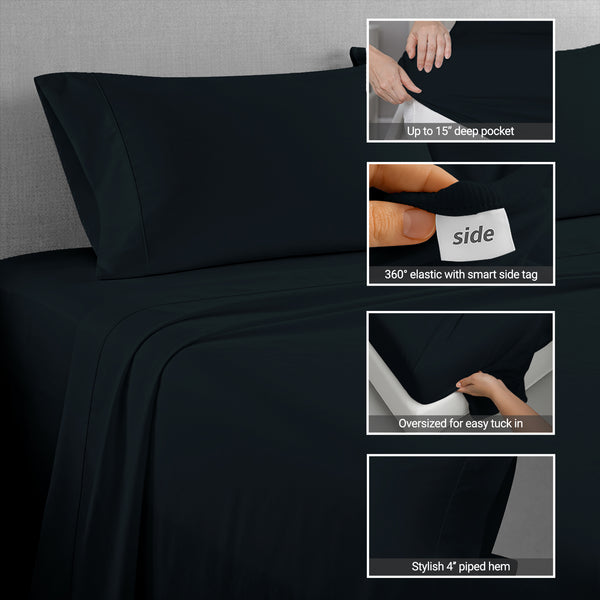 Royale 1000 Thread Count 100% Cotton Sheet Set
