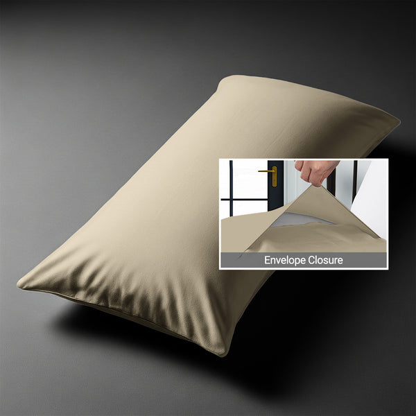 Premium 400 Thread Count 100% Cotton Body  Pillowcase (1 PC)