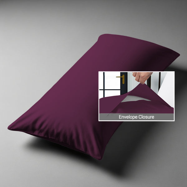 Premium 400 Thread Count 100% Cotton Body  Pillowcase (1 PC)