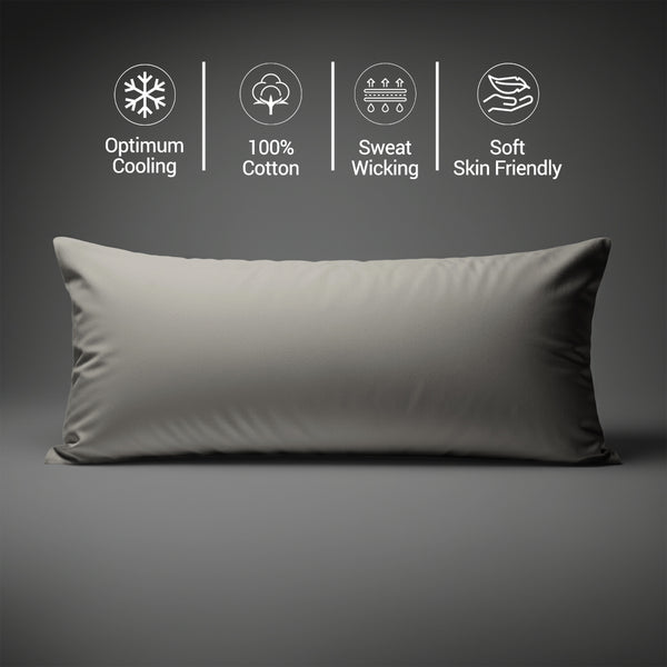 Premium 400 Thread Count 100% Cotton Body  Pillowcase (1 PC)