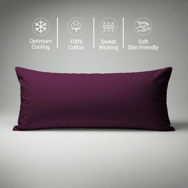 Premium 400 Thread Count 100% Cotton Body  Pillowcase (1 PC)
