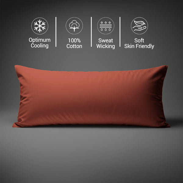 Premium 400 Thread Count 100% Cotton Body  Pillowcase (1 PC)