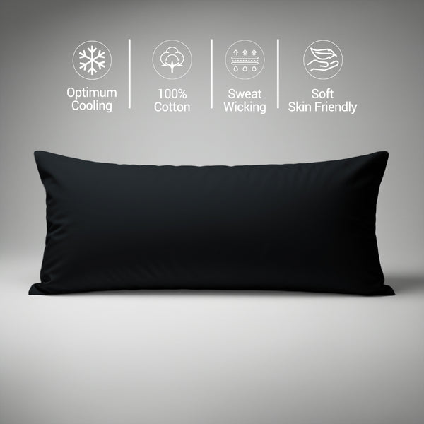 Premium 400 Thread Count 100% Cotton Body  Pillowcase (1 PC)