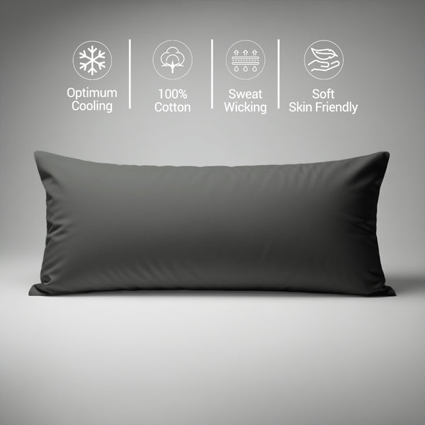 Premium 400 Thread Count 100% Cotton Body  Pillowcase (1 PC)