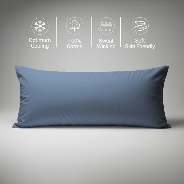 Premium 400 Thread Count 100% Cotton Body  Pillowcase (1 PC)