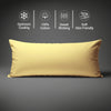 Premium 400 Thread Count 100% Cotton Body  Pillowcase (1 PC)