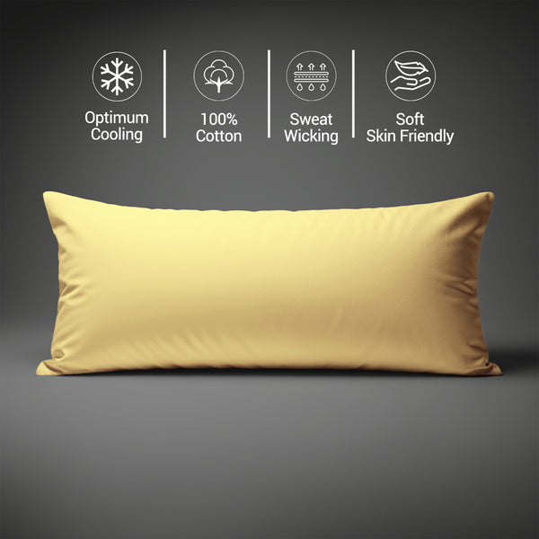 Premium 400 Thread Count 100% Cotton Body  Pillowcase (1 PC)
