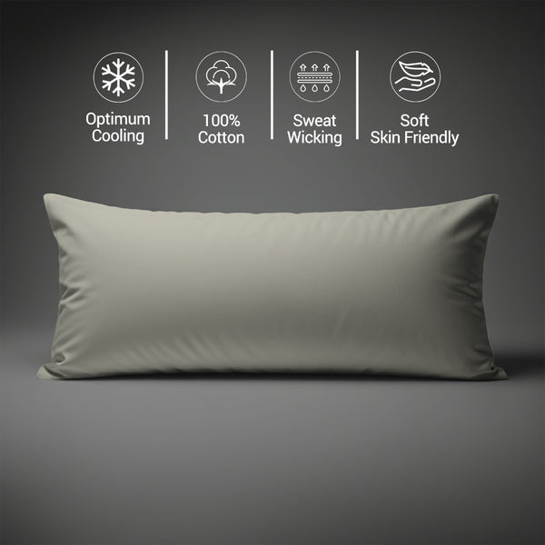 Premium 400 Thread Count 100% Cotton Body  Pillowcase (1 PC)