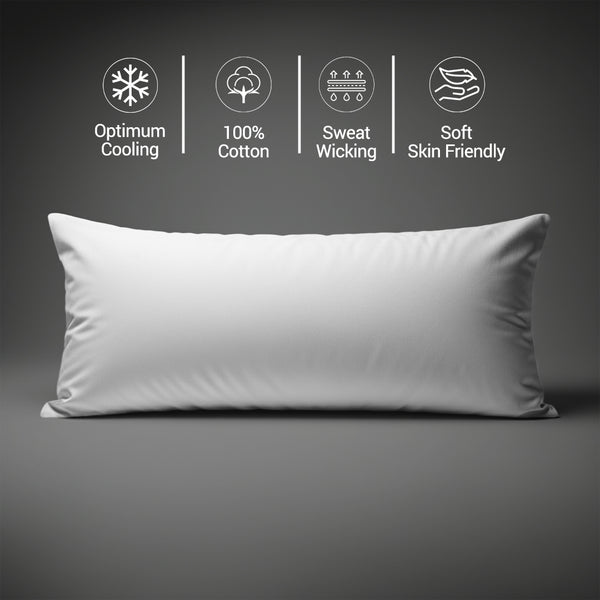 Premium 400 Thread Count 100% Cotton Body  Pillowcase (1 PC)