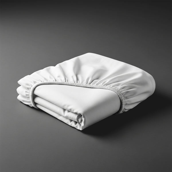 Premium 400 Thread Count 100% Cotton Cot Fitted Sheet