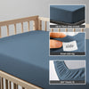 Premium 400 Thread Count 100% Cotton Cot Fitted Sheet