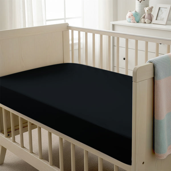 Premium 400 Thread Count 100% Cotton Cot Fitted Sheet