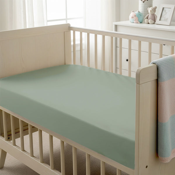 Premium 400 Thread Count 100% Cotton Cot Fitted Sheet
