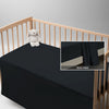 Premium 400 Thread Count 100% Cotton Crib Flat Sheet